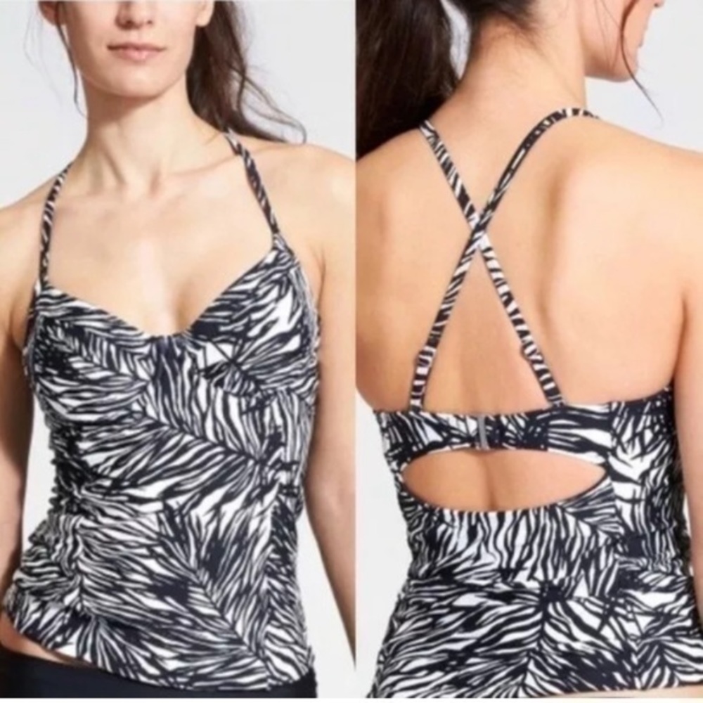 NWT ATHLETA Palms Kaimana Tankini - 36B/C